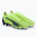 Scarpe da calcio PUMA uomo Ultra Match FG/AG luce frizzante/notte parigina 4