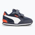 PUMA ST Runner v3 Mesh V Inf scarpe da bambino peacoat/puma bianco/puma rosso 2