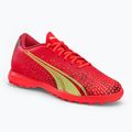 PUMA Ultra Play TT scarpe da calcio da uomo corallo infuocato/luce frizzante/puma nero