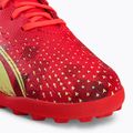 PUMA Ultra Play TT scarpe da calcio da uomo corallo infuocato/luce frizzante/puma nero 7