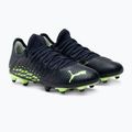 Scarpe da calcio PUMA Future Z 4.4 FG/AG parisian night/fizzy light per bambini 4