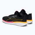 PUMA Trasporto scarpe da corsa puma nero / sunset glow / sun stream 3