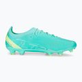 PUMA Ultra Ultimate FG/AG scarpe da calcio uomo electric peppermint/puma bianco/fast yellow 11