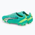 PUMA Ultra Ultimate FG/AG scarpe da calcio uomo electric peppermint/puma bianco/fast yellow 3