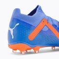 PUMA Future Match FG/AG blu glimmer/puma bianco/ultra orange scarpe da calcio da uomo 9