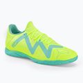 Scarpe da calcio PUMA Future Play IT da uomo giallo veloce/puma nero/elettrico menta piperita