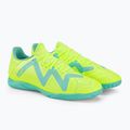 Scarpe da calcio PUMA Future Play IT da uomo giallo veloce/puma nero/elettrico menta piperita 4