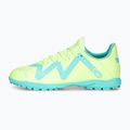 Scarpe da calcio PUMA Future Play TT giallo veloce/puma nero/elettrico menta piperita per bambini 10