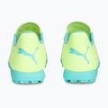 Scarpe da calcio PUMA Future Play TT giallo veloce/puma nero/elettrico menta piperita per bambini 12