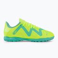 Scarpe da calcio PUMA Future Play TT giallo veloce/puma nero/elettrico menta piperita per bambini 2