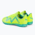 Scarpe da calcio PUMA Future Play TT giallo veloce/puma nero/elettrico menta piperita per bambini 3