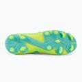 Scarpe da calcio PUMA Future Match FG/AG giallo veloce/puma nero/elettrico menta piperita per bambini 5