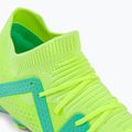 Scarpe da calcio PUMA Future Match FG/AG giallo veloce/puma nero/elettrico menta piperita per bambini 8