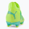 Scarpe da calcio PUMA Future Match FG/AG giallo veloce/puma nero/elettrico menta piperita per bambini 9