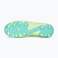 Scarpe da calcio PUMA Future Match FG/AG giallo veloce/puma nero/elettrico menta piperita per bambini 14