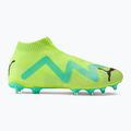Scarpe da calcio da uomo PUMA Future Match+ LL FG/AG giallo veloce/puma nero/elettrico menta piperita 2