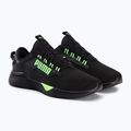 Scarpe da corsa da uomo PUMA Retaliate 2 nero/fizzy lime 5