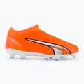 PUMA Ultra Match LL FG/AG scarpe da calcio da bambino ultra arancione/puma bianco/blu glimmer 2
