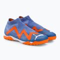 PUMA Future Match+ LL TT scarpe da calcio uomo blu glimmer/puma bianco/ultra arancione 4