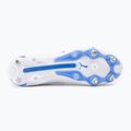 PUMA King Ultimate MXSG scarpe da calcio da uomo puma bianco/puma nero/blu glimmer/ultra orange 5