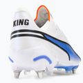 PUMA King Ultimate MXSG scarpe da calcio da uomo puma bianco/puma nero/blu glimmer/ultra orange 9