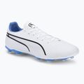 PUMA King Pro FG/AG scarpe da calcio uomo puma bianco/nero/blu glimmer/ultra orange
