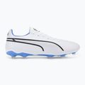 PUMA King Pro FG/AG scarpe da calcio uomo puma bianco/nero/blu glimmer/ultra orange 2