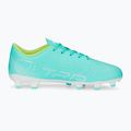 Scarpe da calcio PUMA Ultra Play FG/AG electric peppermint/puma white/fast yellow da bambino 11