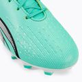 Scarpe da calcio PUMA Ultra Play FG/AG electric peppermint/puma white/fast yellow da bambino 7