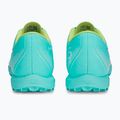 Scarpe da calcio PUMA Ultra Play TT electric peppermint/puma white/fast yellow per bambini 12