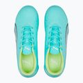 Scarpe da calcio PUMA Ultra Play TT electric peppermint/puma white/fast yellow per bambini 13
