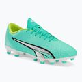 PUMA Ultra Play FG/AG scarpe da calcio uomo electric peppermint/puma bianco/fast yellow