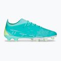 PUMA Ultra Match FG/AG scarpe da calcio uomo electric peppermint/puma bianco/fast yellow 11