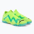 PUMA Future Match TT scarpe da calcio da uomo giallo veloce/puma nero/elettrico menta piperita 4