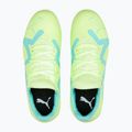 Scarpe da calcio per bambini PUMA Future Play FG/AG giallo veloce/puma nero/elettrico menta piperita 14