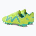 Scarpe da calcio per bambini PUMA Future Play FG/AG giallo veloce/puma nero/elettrico menta piperita 3