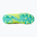 Scarpe da calcio per bambini PUMA Future Play FG/AG giallo veloce/puma nero/elettrico menta piperita 5