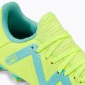 Scarpe da calcio per bambini PUMA Future Play FG/AG giallo veloce/puma nero/elettrico menta piperita 8