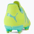 Scarpe da calcio per bambini PUMA Future Play FG/AG giallo veloce/puma nero/elettrico menta piperita 9