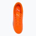 PUMA Ultra Play IT scarpe da calcio per bambini ultra arancione/puma bianco/blu glimmer 6