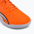 PUMA Ultra Play IT scarpe da calcio per bambini ultra arancione/puma bianco/blu glimmer 7