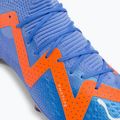 Scarpe da calcio da uomo PUMA Future Pro FG/AG blu glimmer/puma bianco/ultra arancione 7
