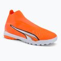 Scarpe da calcio PUMA uomo Ultra Match+ LL TT ultra arancione/puma bianco/blu glimmer