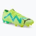 Scarpe da calcio da uomo PUMA Future Ultimate Low FG/AG giallo veloce/puma nero/elettrico menta piperita