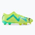 Scarpe da calcio da uomo PUMA Future Ultimate Low FG/AG giallo veloce/puma nero/elettrico menta piperita 2