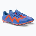 Scarpe da calcio da uomo PUMA Future Play FG/AG blu glimmer/puma bianco/ultra orange 4