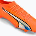 PUMA Ultra Ultimate FG/AG scarpe da calcio uomo ultra arancione/puma bianco/blu glimmer 9