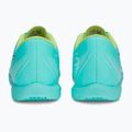 Scarpe da calcio PUMA Ultra Play IT da bambino, color menta piperita elettrica/puma bianca/giallo veloce 12