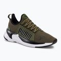 Scarpe da ginnastica da uomo PUMA Softride Premier Slip On Tiger Camo verde muschio/puma nero