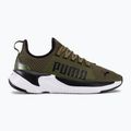 Scarpe da ginnastica da uomo PUMA Softride Premier Slip On Tiger Camo verde muschio/puma nero 4